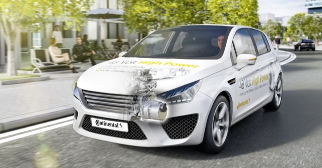 Continental showcases 48V full-hybrid technology