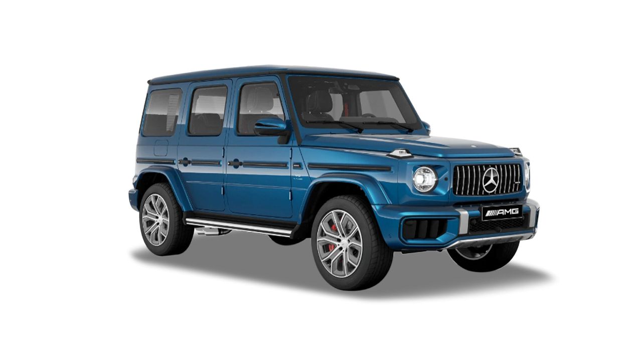 Mercedes Benz AMG G Class South sea blue Metallic