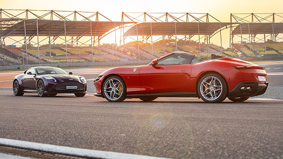 Ferrari Roma Spider & Aston Martin DB12