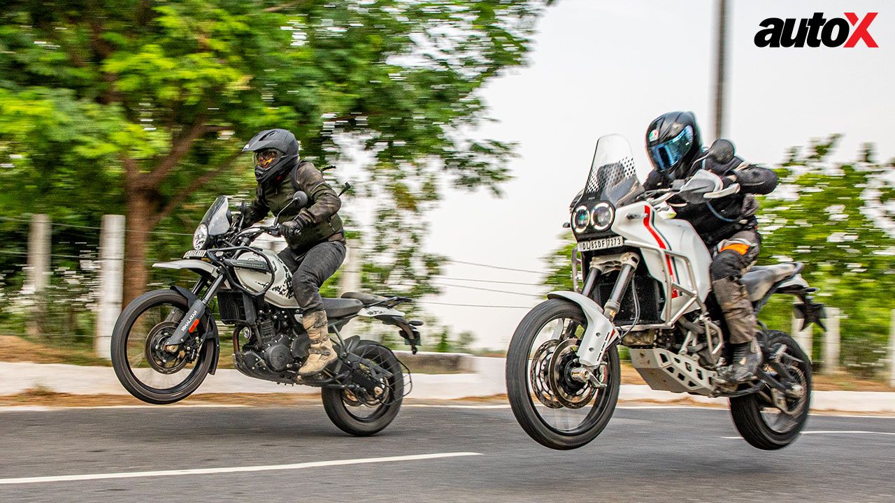 Royal Enfield Himalayan & Ducati DesertX Off Road Comparison Review: Ultimate ADV Bike vs Rider Challenge