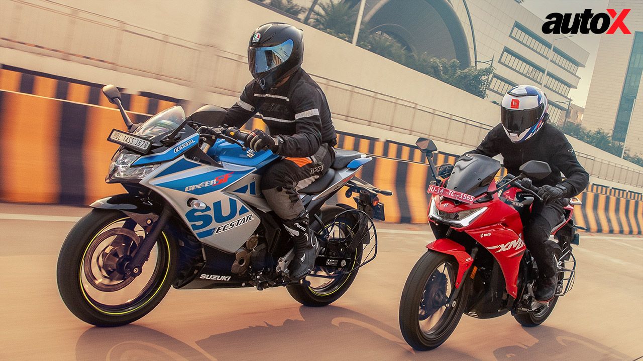 2023 Hero Karizma XMR vs Suzuki Gixxer SF 250 Comparison Review: Is This the Return of the Legend?